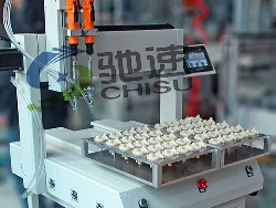 风扇摇头器自动打螺丝机-双平台